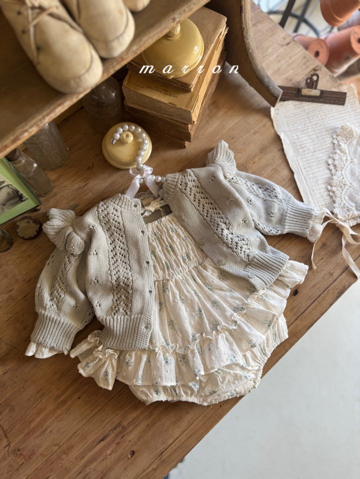 Irene Knit Cardigan by Marron for Baby - view 10