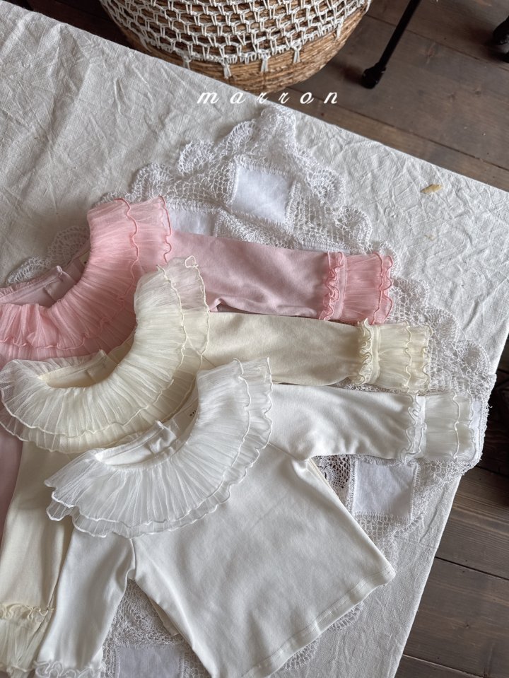 Marron - Korean Baby Fashion - #onlinebabyboutique - Stella Tee - 4