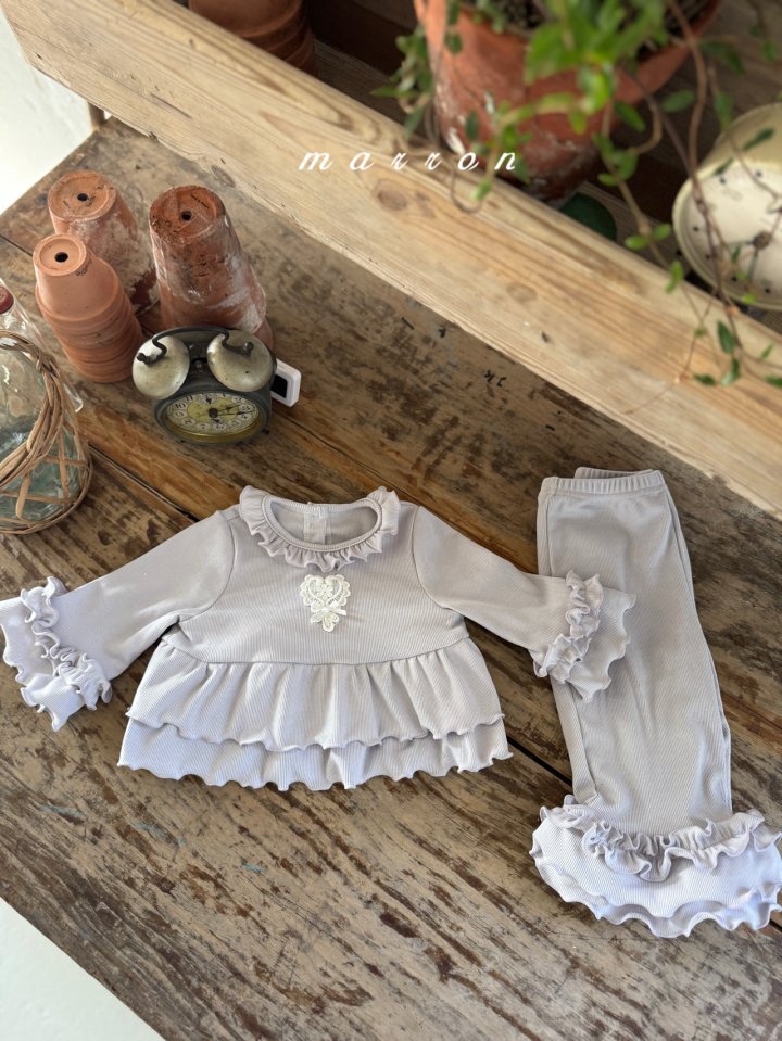 Marron - Korean Baby Fashion - #smilingbaby - Berry Set-up - 3