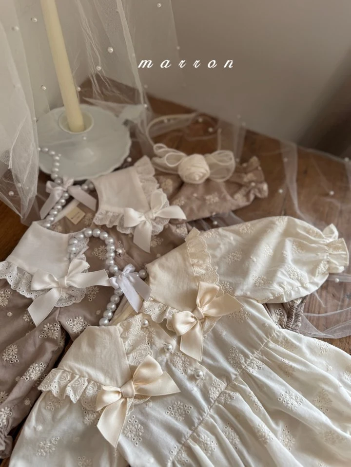 Marron - Korean Baby Fashion - #smilingbaby - Petit Ribbon Suit - 11