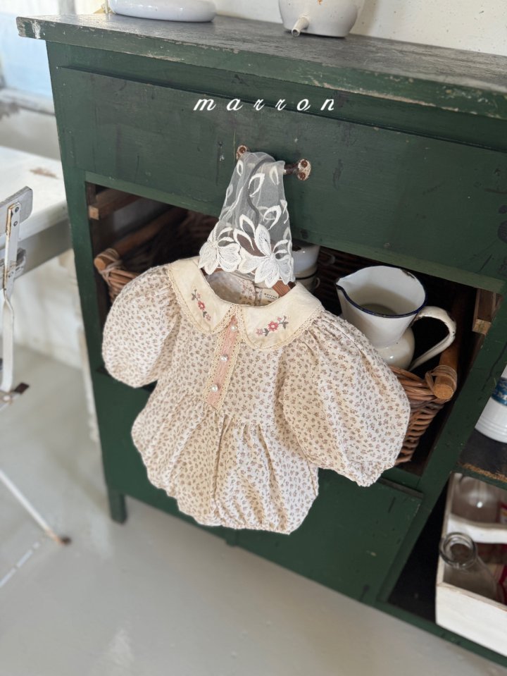 Marron - Korean Baby Fashion - #smilingbaby - La Seine Bonnet - 3