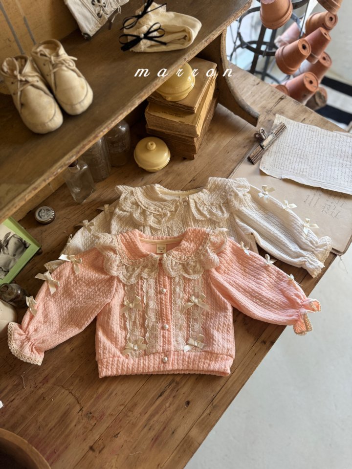 Marron - Korean Baby Fashion - #smilingbaby - Celine Cardigan - 9