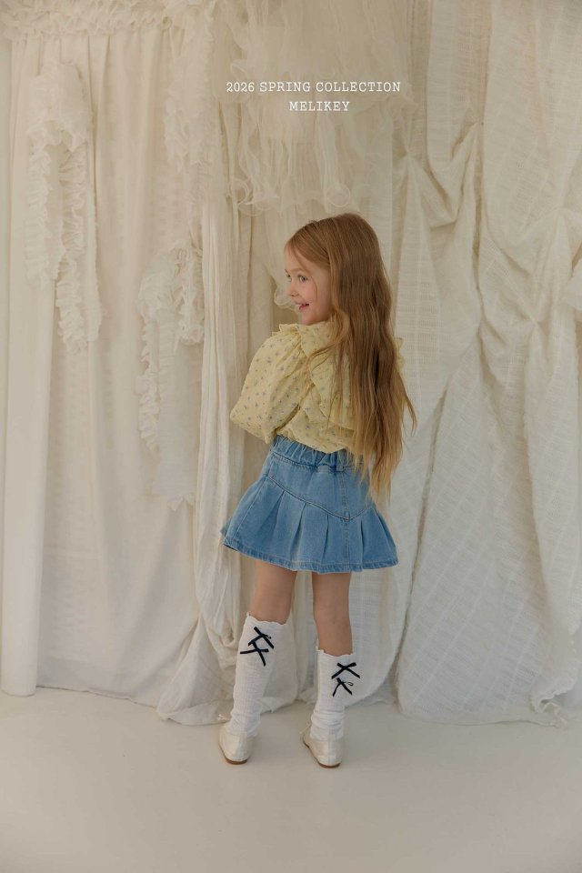 Melikey - Korean Children Fashion - #Kfashion4kids - Double Ribbon Long Socks - 12