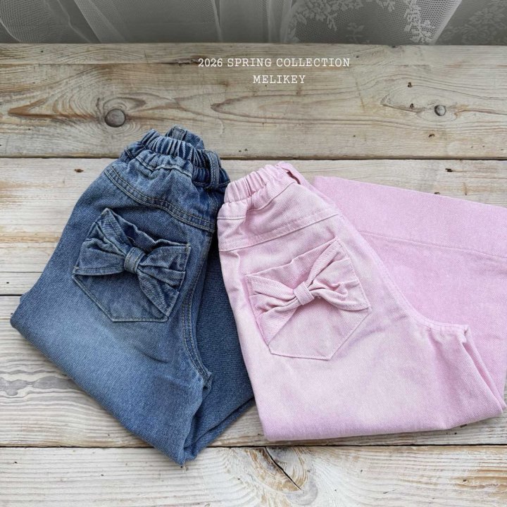 Melikey - Korean Children Fashion - #Kfashion4kids - Wild Ribbon Pants