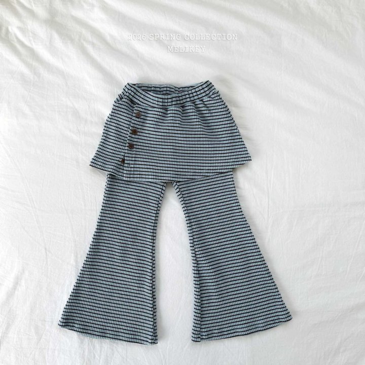 Melikey - Korean Children Fashion - #Kfashion4kids - Wrap Bootcut Pants - 6