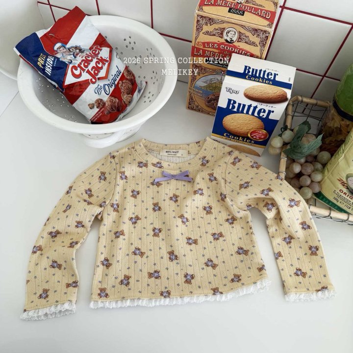 Melikey - Korean Children Fashion - #Kfashion4kids - Love Bear Tee - 5