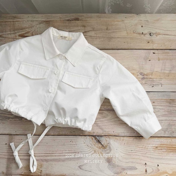 Melikey - Korean Children Fashion - #Kfashion4kids - String Shirt
