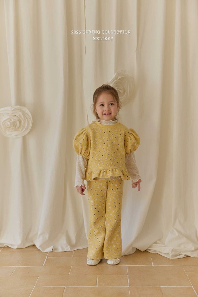 Melikey - Korean Children Fashion - #childofig - Daisy Frill Tee - 8