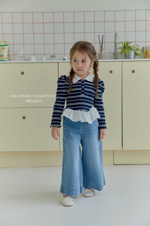 Melikey - Korean Children Fashion - #childofig - Wild Ribbon Pants - 7
