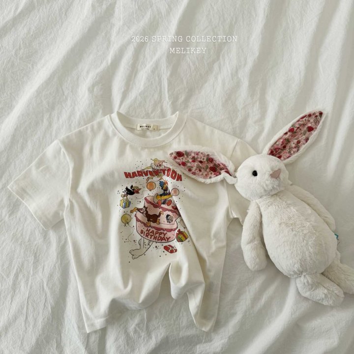 Melikey - Korean Children Fashion - #childofig - Happy Tune Short Sleeve Tee - 5