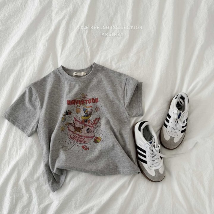 Melikey - Korean Children Fashion - #childofig - Happy Tune Short Sleeve Tee - 6