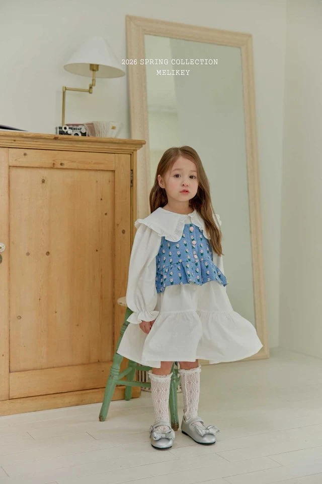 Melikey - Korean Children Fashion - #childofig - Basic Tiered One-piece - 11