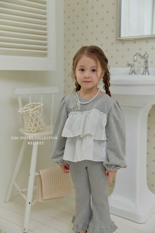 Melikey - Korean Children Fashion - #childofig - Rose Tiered Blouse - 11