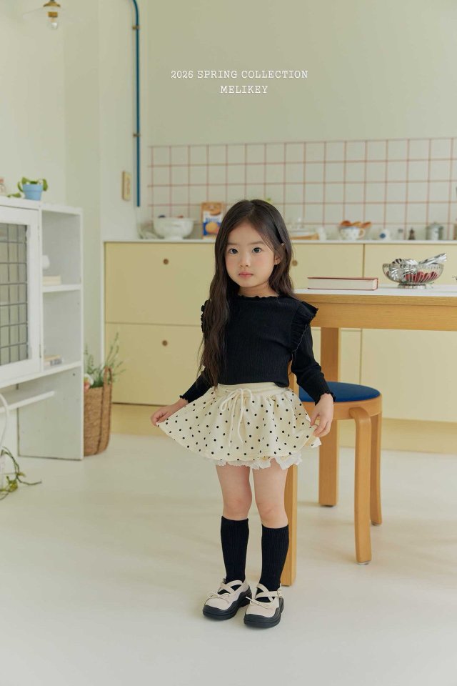 Melikey - Korean Children Fashion - #childofig - Frill Wing Tee - 7