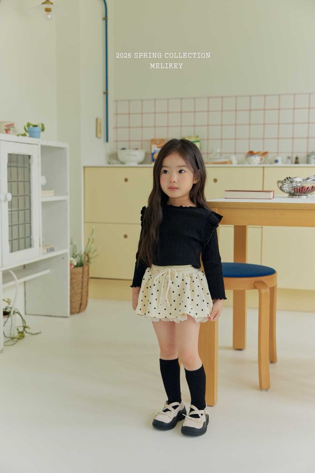 Melikey - Korean Children Fashion - #childofig - Frill Wing Tee - 8