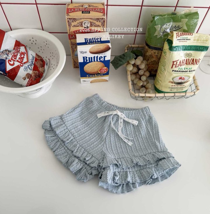 Melikey - Korean Children Fashion - #childofig - Choo-Choo Frill Pants - 5