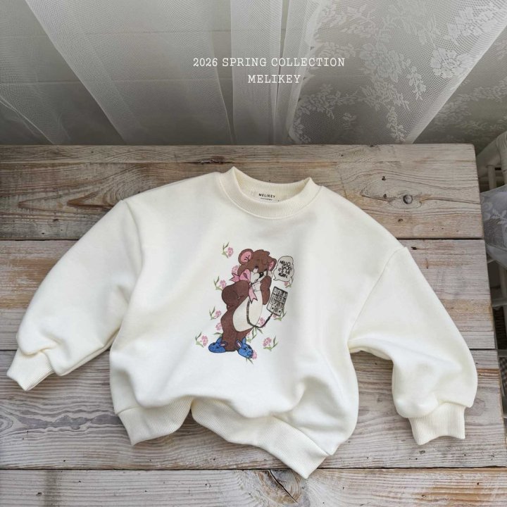 Melikey - Korean Children Fashion - #childrensboutique - Call Me Bear Sweatshirt - 5