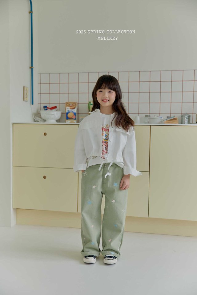 Melikey - Korean Children Fashion - #childrensboutique - String Shirt - 8