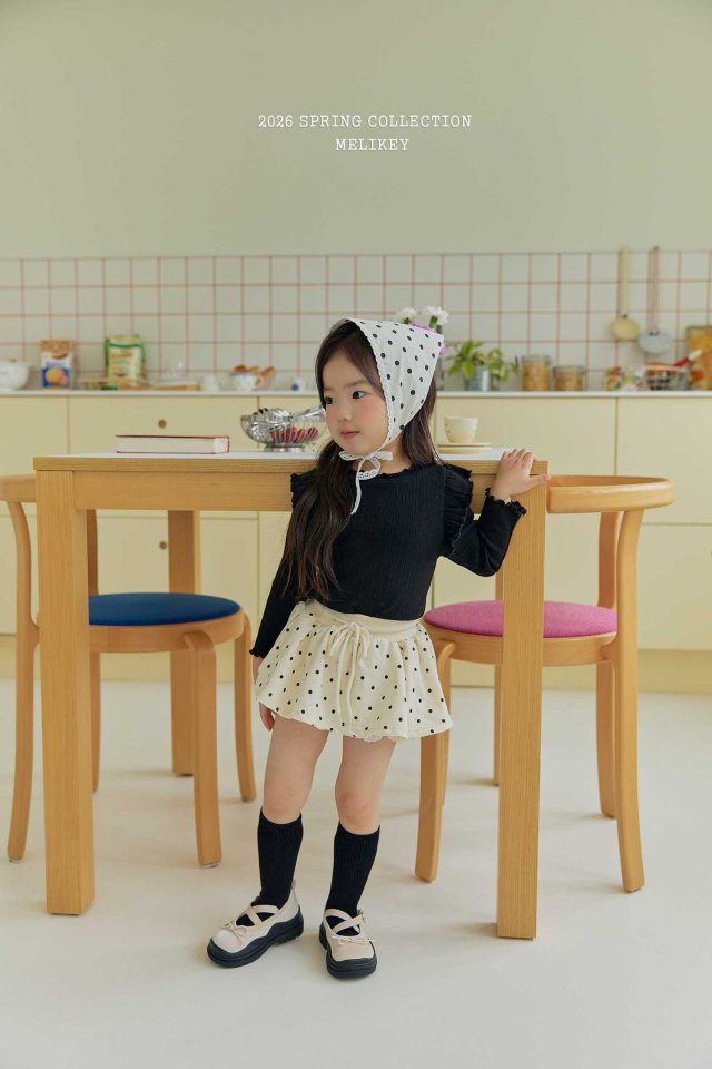 Melikey - Korean Children Fashion - #designkidswear - Dot Scarf - 5