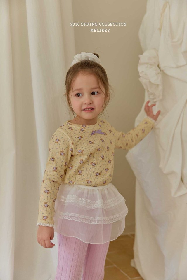 Melikey - Korean Children Fashion - #discoveringself - Sheer Lace Apron - 10