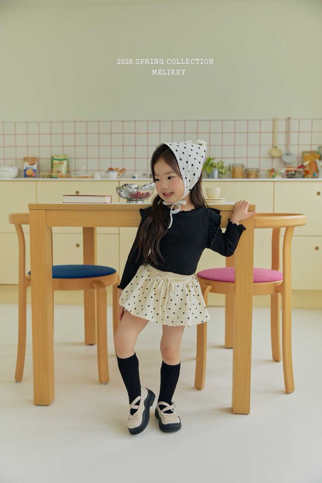 Melikey - Korean Children Fashion - #discoveringself - Dot Scarf - 6