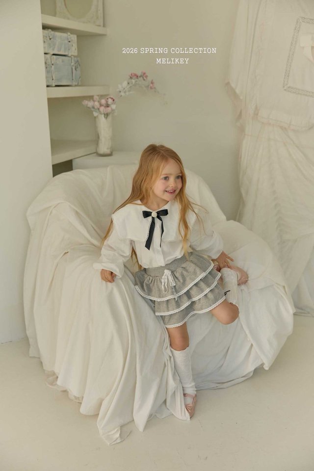 Melikey - Korean Children Fashion - #discoveringself - Square Blouse - 7
