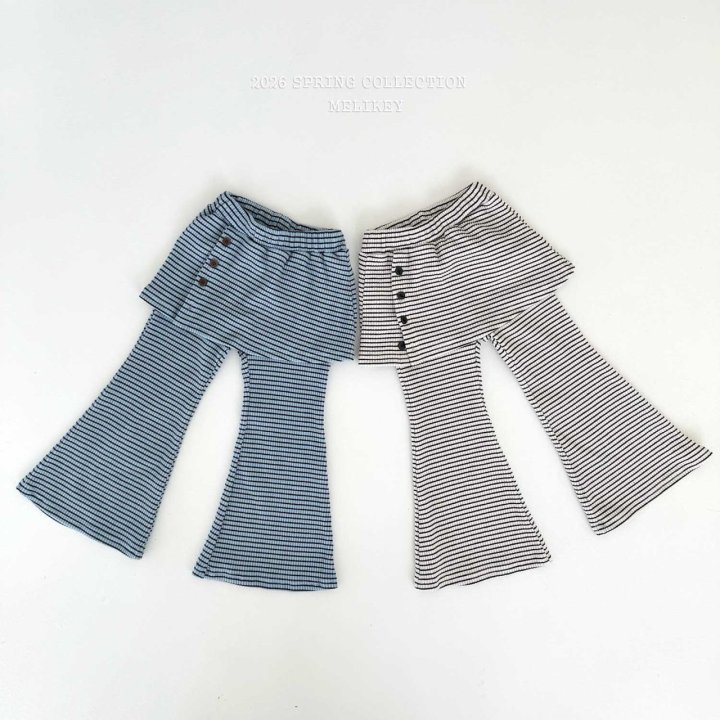 Melikey - Korean Children Fashion - #discoveringself - Wrap Bootcut Pants