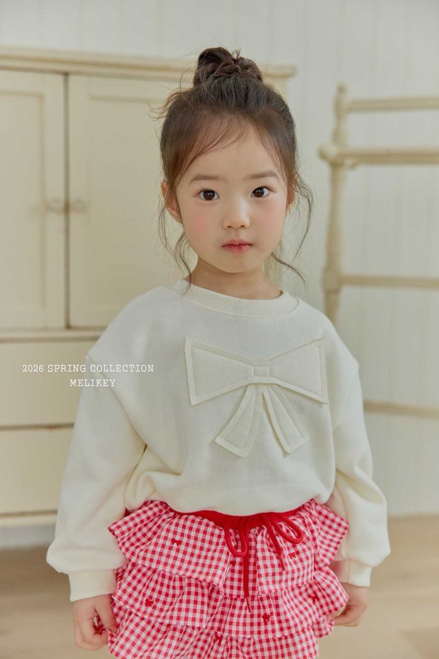 Melikey - Korean Children Fashion - #discoveringself - Butterfly Ribbon Sweatshirt - 11