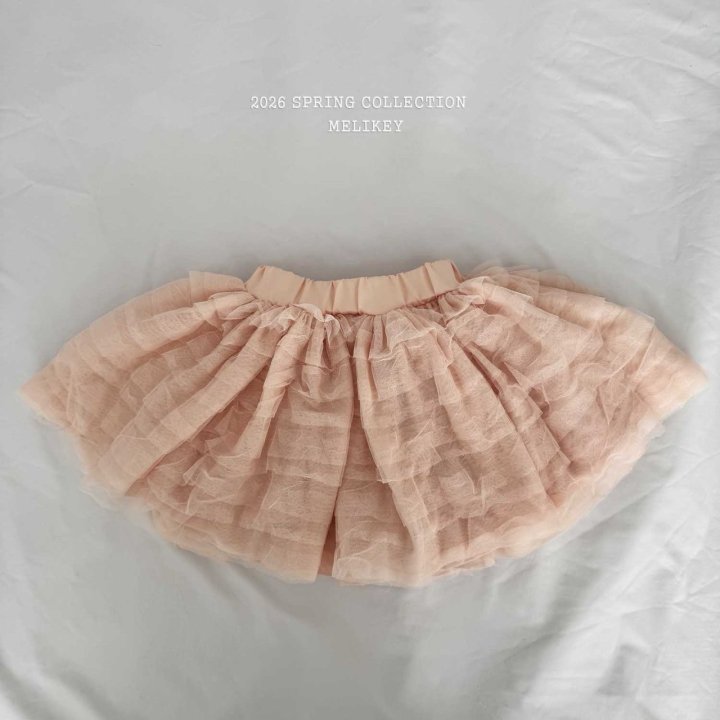 Melikey - Korean Children Fashion - #designkidswear - Flared Tulle Skirt - 4