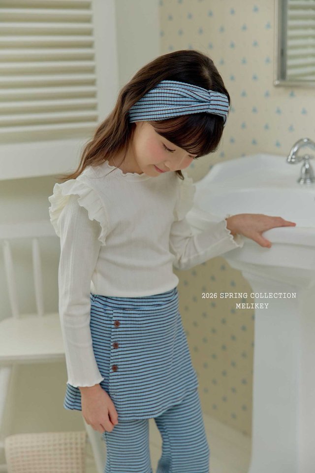 Melikey - Korean Children Fashion - #discoveringself - Frill Wing Tee - 11