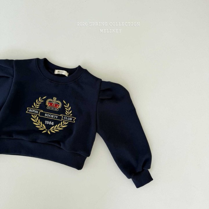 Melikey - Korean Children Fashion - #discoveringself - Royal Puff Sweatshirt - 5