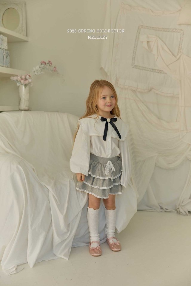 Melikey - Korean Children Fashion - #fashionkids - Square Blouse - 8