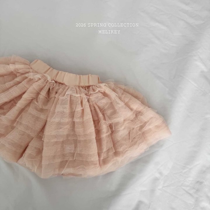 Melikey - Korean Children Fashion - #fashionkids - Flared Tulle Skirt - 5