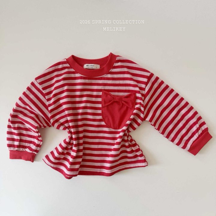 Melikey - Korean Children Fashion - #fashionkids - Soda Ribbon Tee - 3