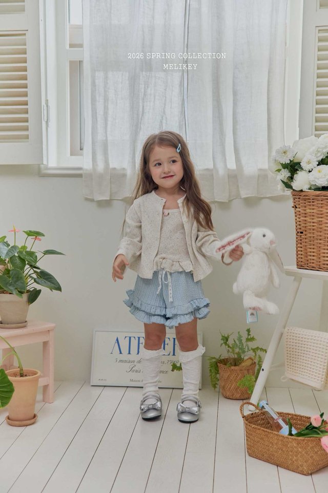 Melikey - Korean Children Fashion - #fashionkids - Choo-Choo Frill Pants - 9