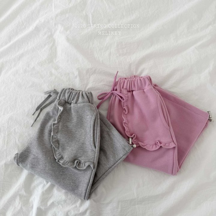 Melikey - Korean Children Fashion - #fashionkids - Out Frill Pants