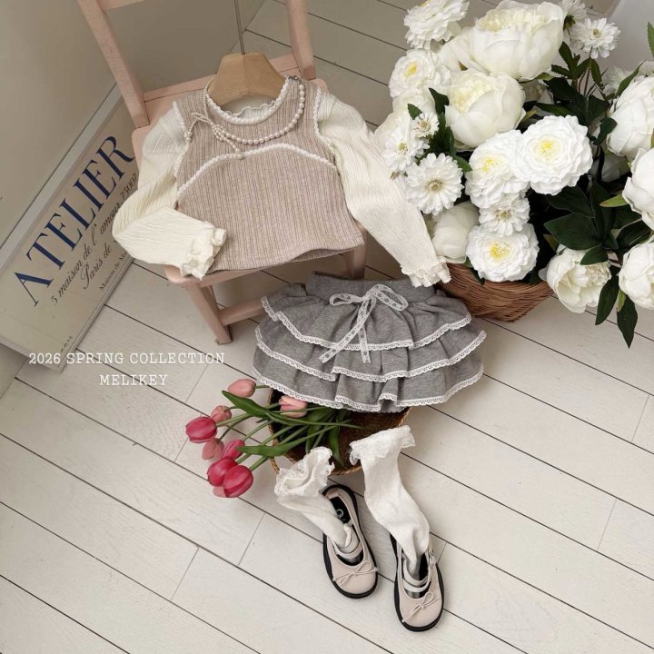 Melikey - Korean Children Fashion - #kidsshorts - Ally Frill Socks - 6