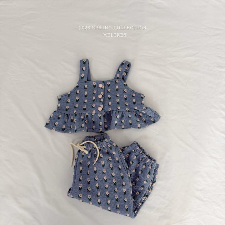 Melikey - Korean Children Fashion - #kidsshorts - Melody Set - 3