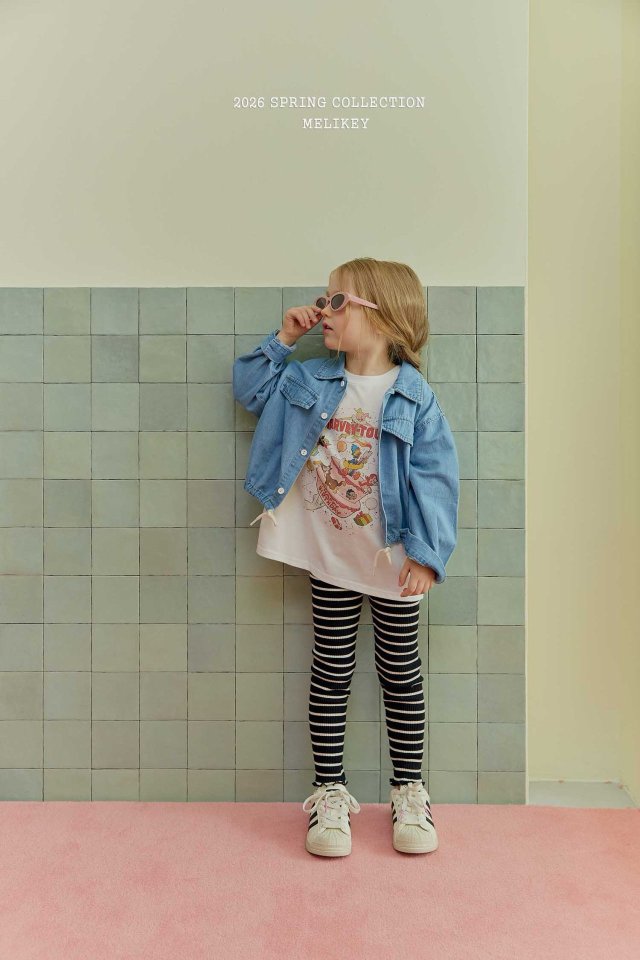 Melikey - Korean Children Fashion - #kidsshorts - Happy Tune Short Sleeve Tee - 11