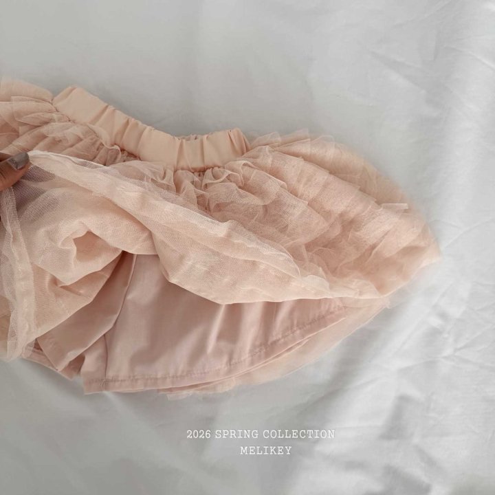 Melikey - Korean Children Fashion - #kidsshorts - Flared Tulle Skirt - 6