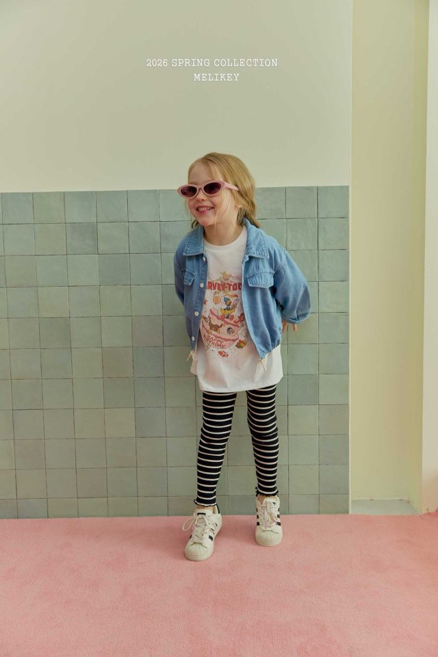 Melikey - Korean Children Fashion - #kidsstore - Happy Tune Short Sleeve Tee - 12
