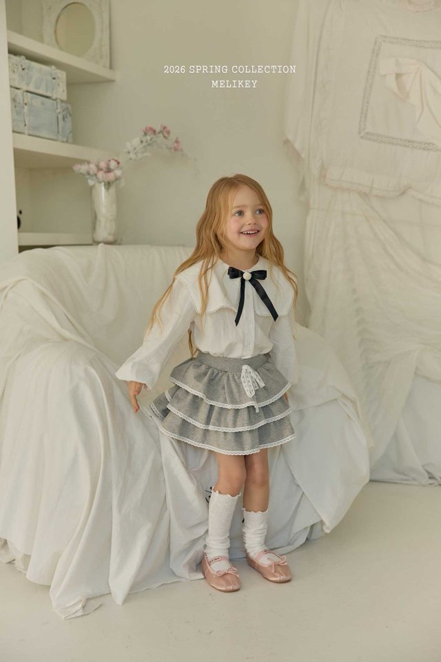 Melikey - Korean Children Fashion - #kidsstore - Square Blouse - 10
