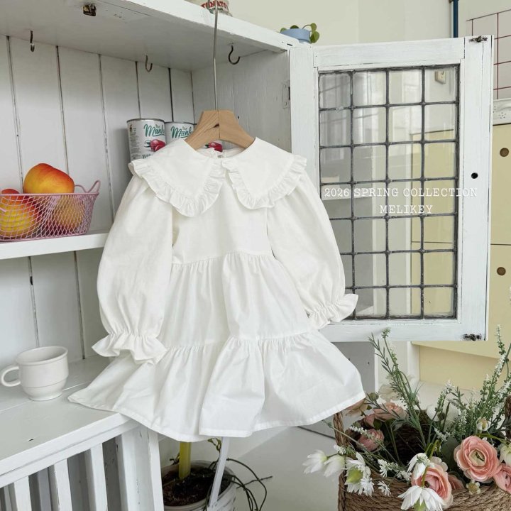 Melikey - Korean Children Fashion - #kidsstore - Basic Tiered One-piece