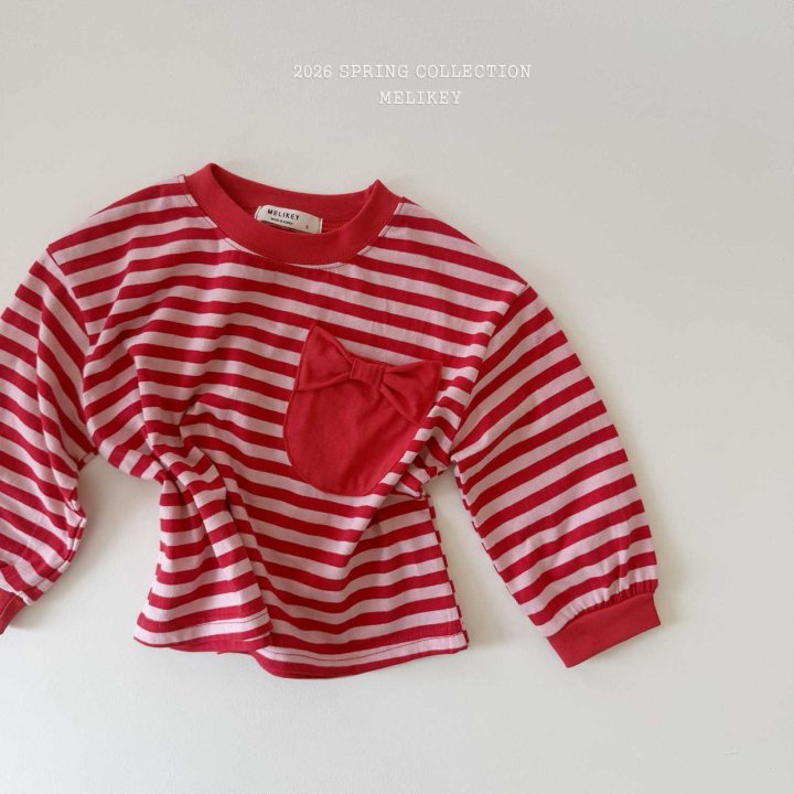 Melikey - Korean Children Fashion - #kidsstore - Soda Ribbon Tee - 5