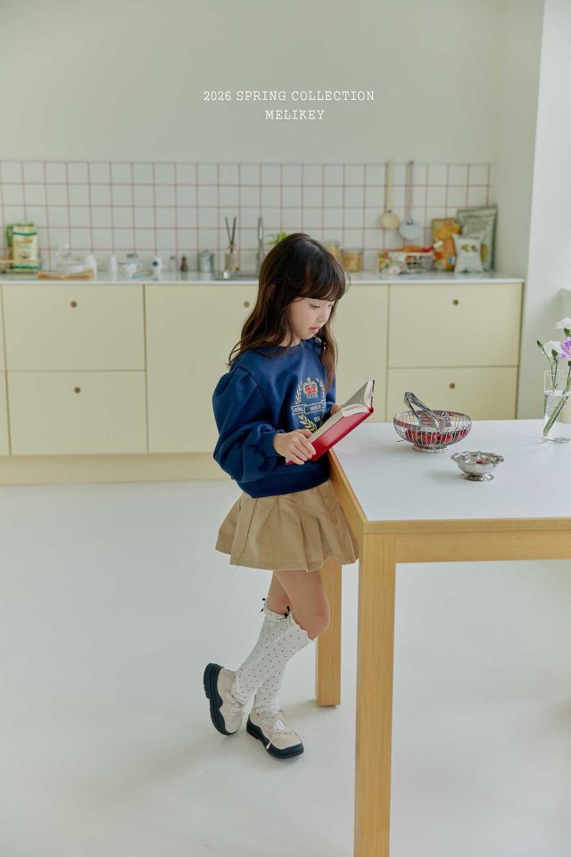 Melikey - Korean Children Fashion - #kidsstore - Royal Puff Sweatshirt - 8