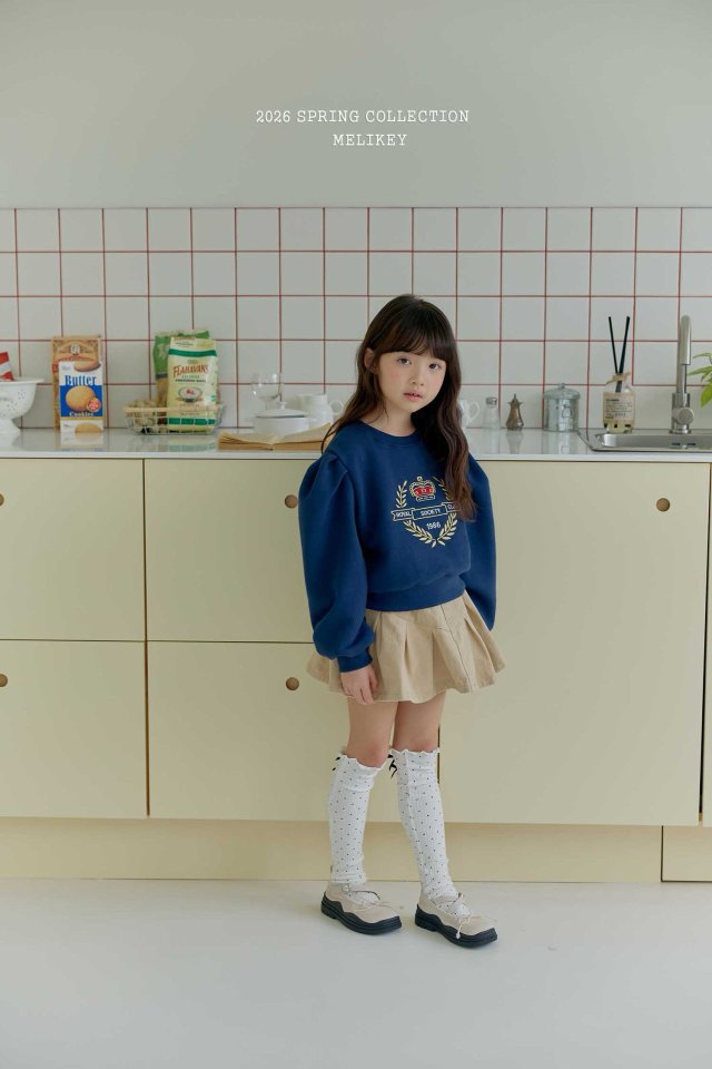 Melikey - Korean Children Fashion - #kidsstore - Lotte Pleated Skirt (Beige) - 7