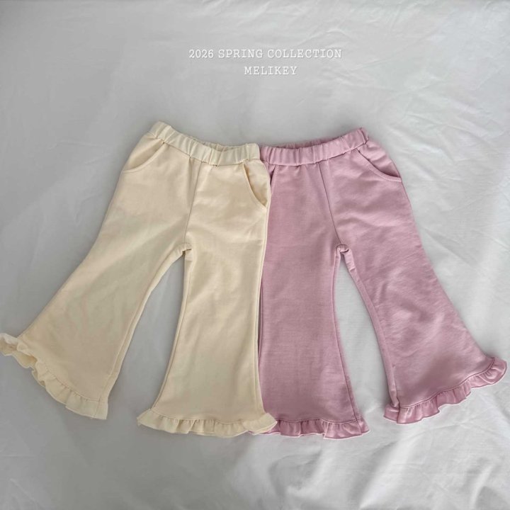 Melikey - Korean Children Fashion - #kidzfashiontrend - Nana Frill Pants