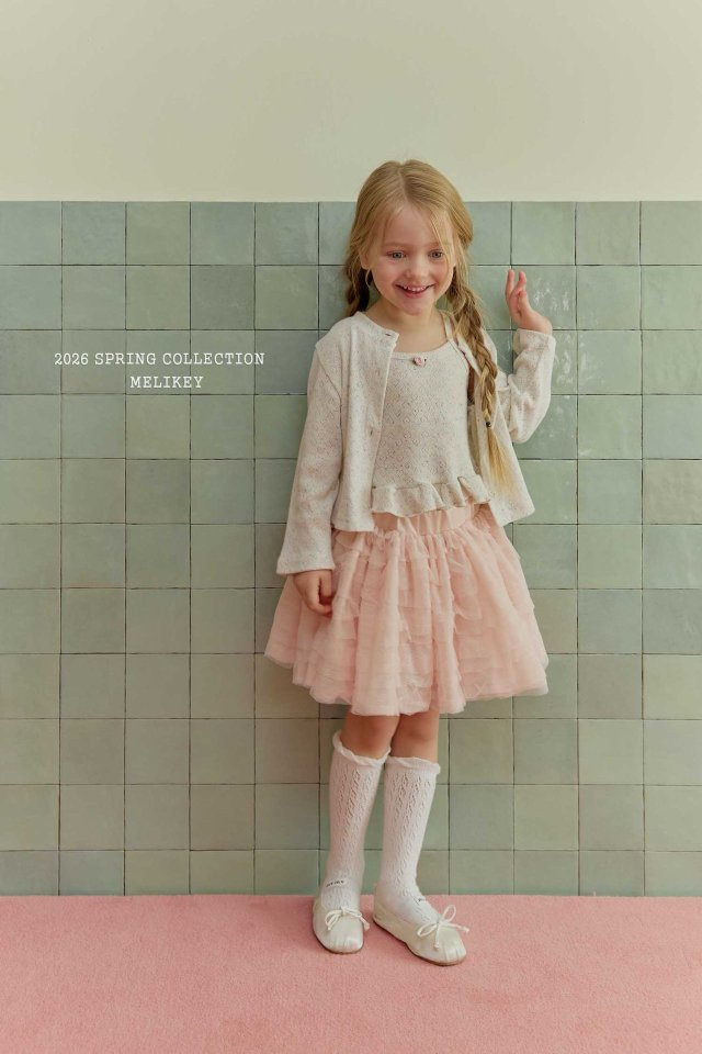 Melikey - Korean Children Fashion - #kidzfashiontrend - Flared Tulle Skirt - 8
