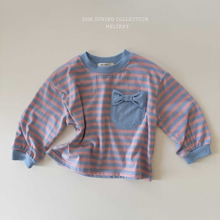 Melikey - Korean Children Fashion - #kidzfashiontrend - Soda Ribbon Tee - 6