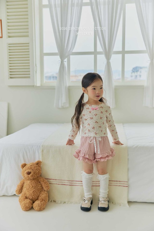 Melikey - Korean Children Fashion - #kidzfashiontrend - Choo-Choo Frill Pants - 12